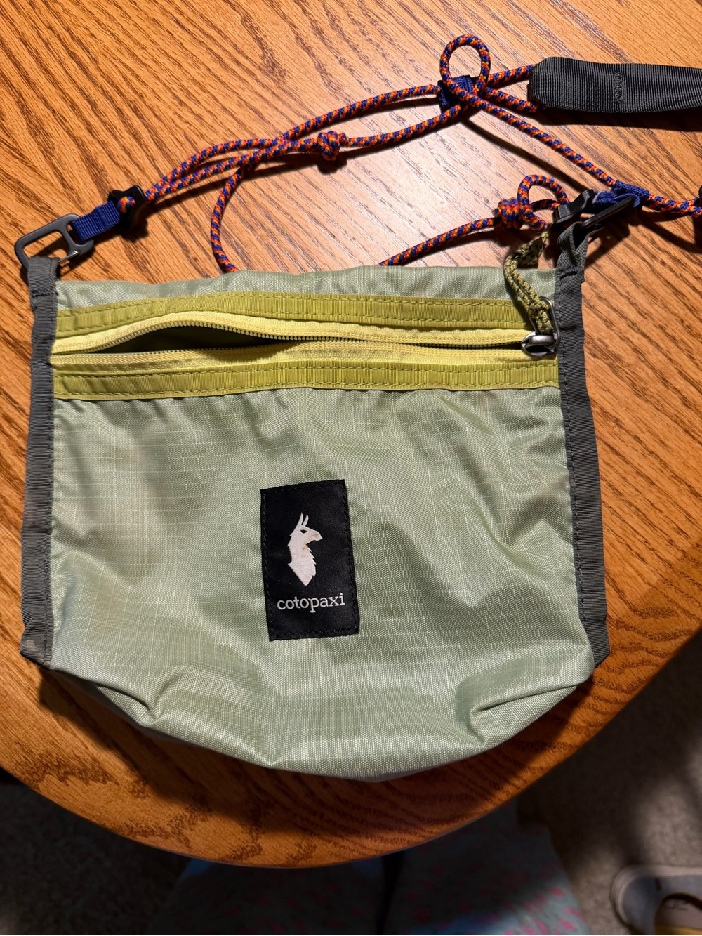Cotopaxi Women's Light Green Crossbody Bag